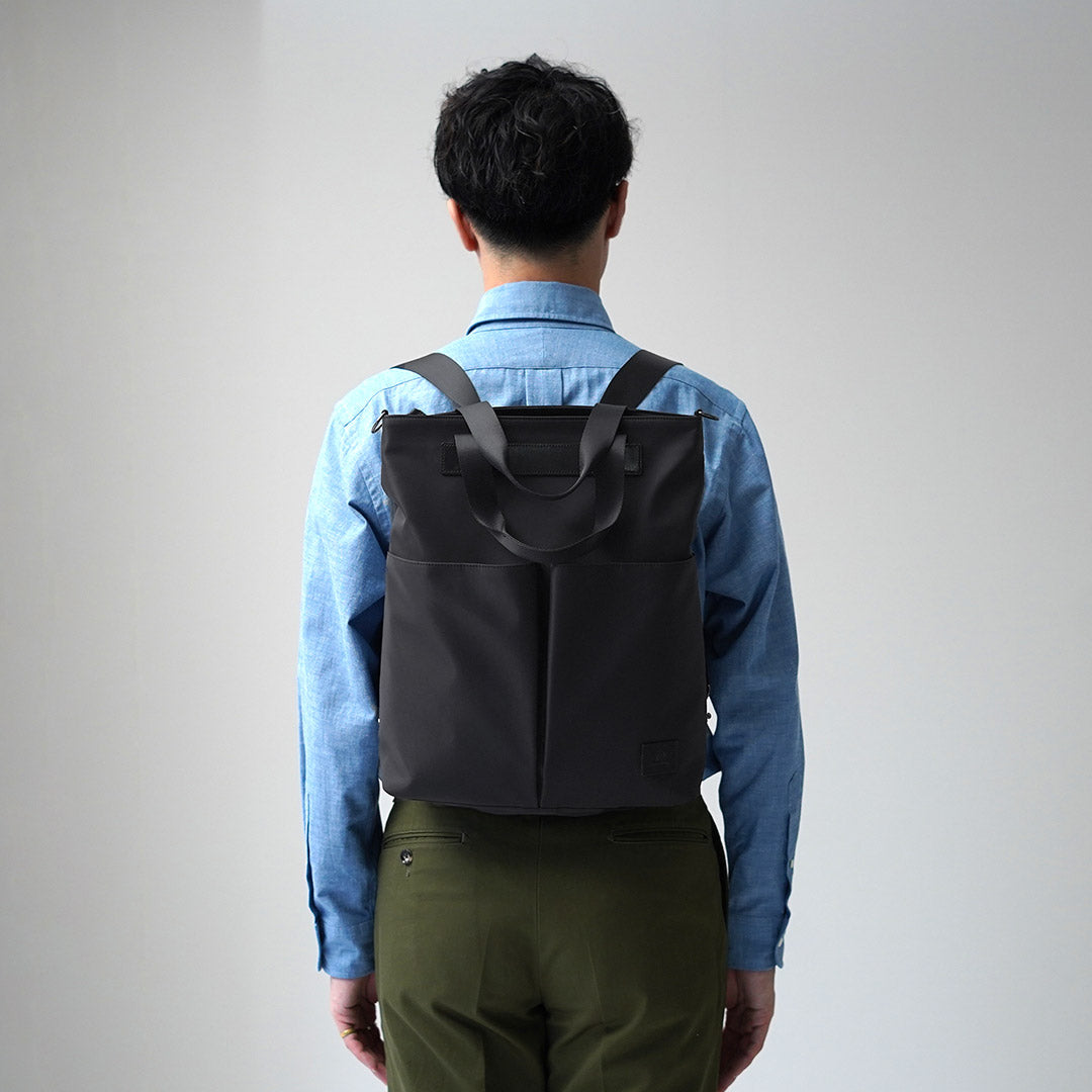 ★GLENROYAL / 3 向手提袋尼龙斜纹布