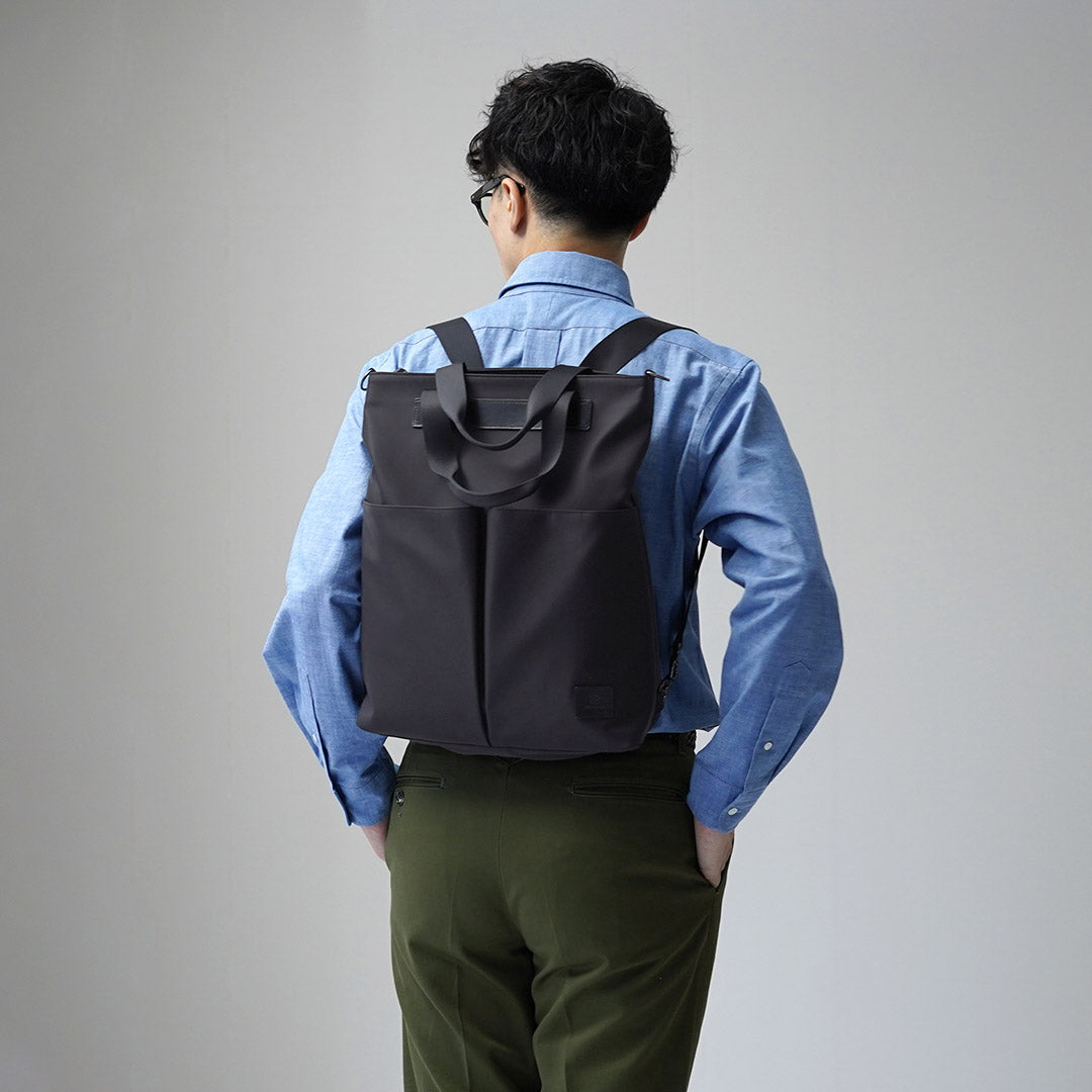 ★GLENROYAL / 3 向手提袋尼龙斜纹布