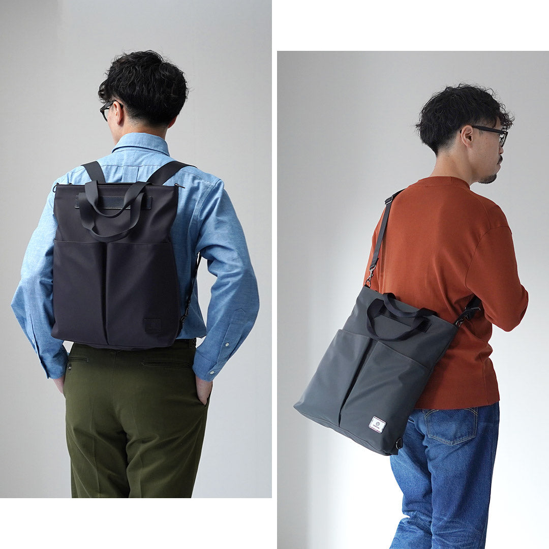 ★GLENROYAL / 3 向手提袋尼龙斜纹布