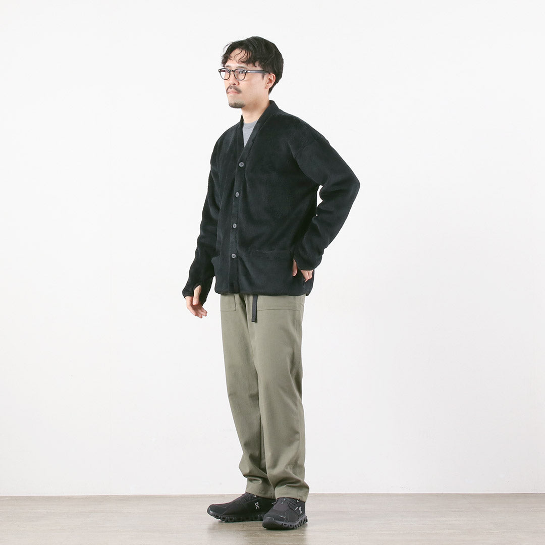 AXESQUIN / Polartec 하이로프트 버튼 가디건