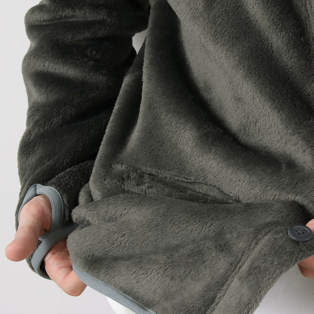 AXESQUIN / Polartec 하이로프트 버튼 가디건