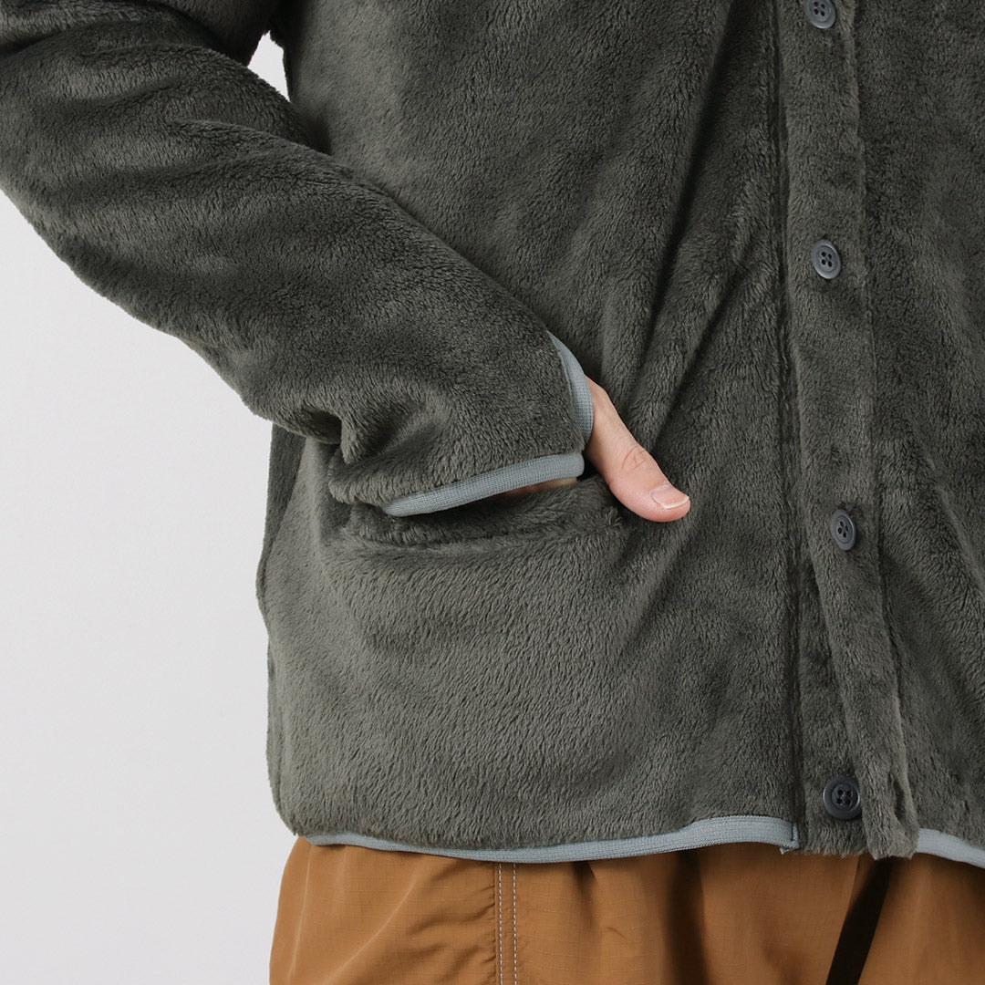 AXESQUIN / Polartec 하이로프트 버튼 가디건