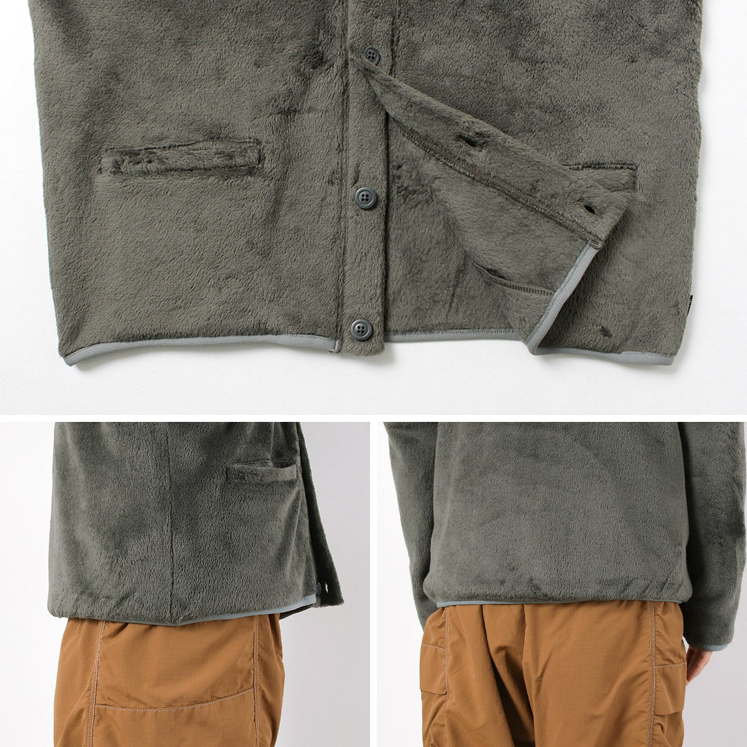 AXESQUIN / Polartec 하이로프트 버튼 가디건