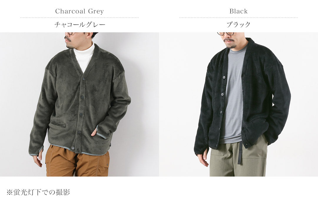 AXESQUIN / Cárdigan con botones Polartec Hi-Loft