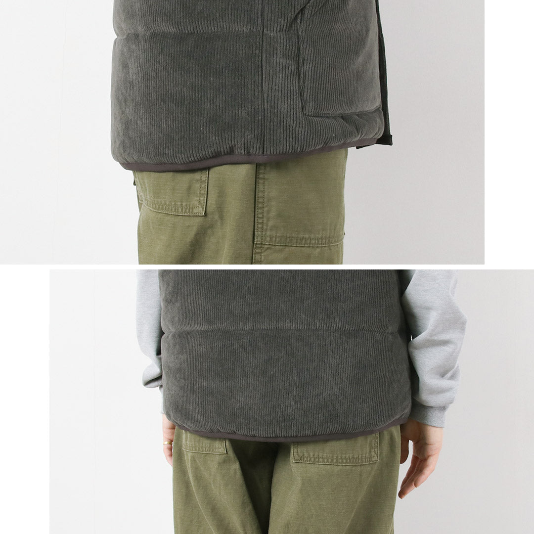 GOOD ON / Gilet Poka Poka en velours côtelé photoélectronique