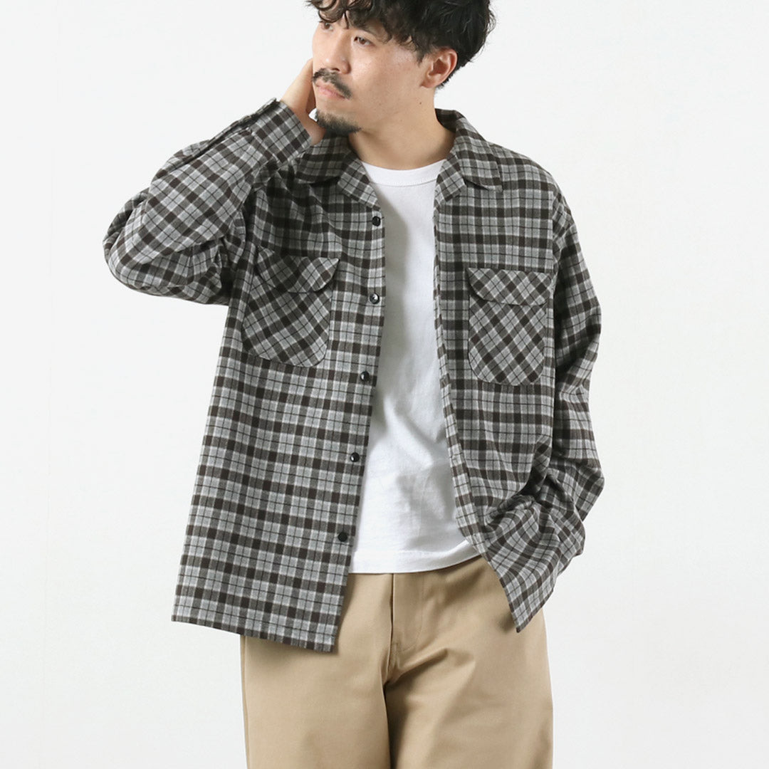 PENDLETON / Open-collared Shirt