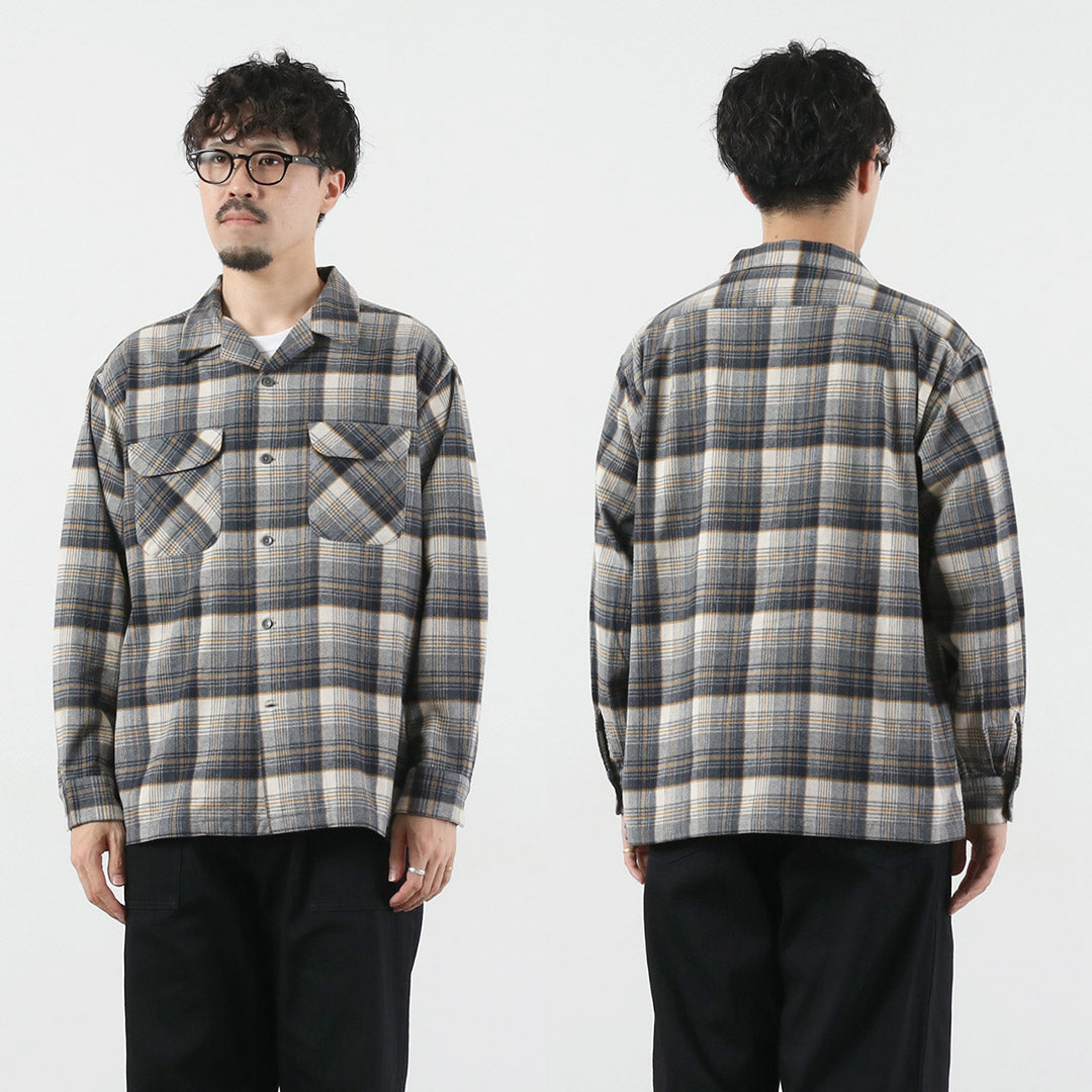 PENDLETON / Open-collared Shirt