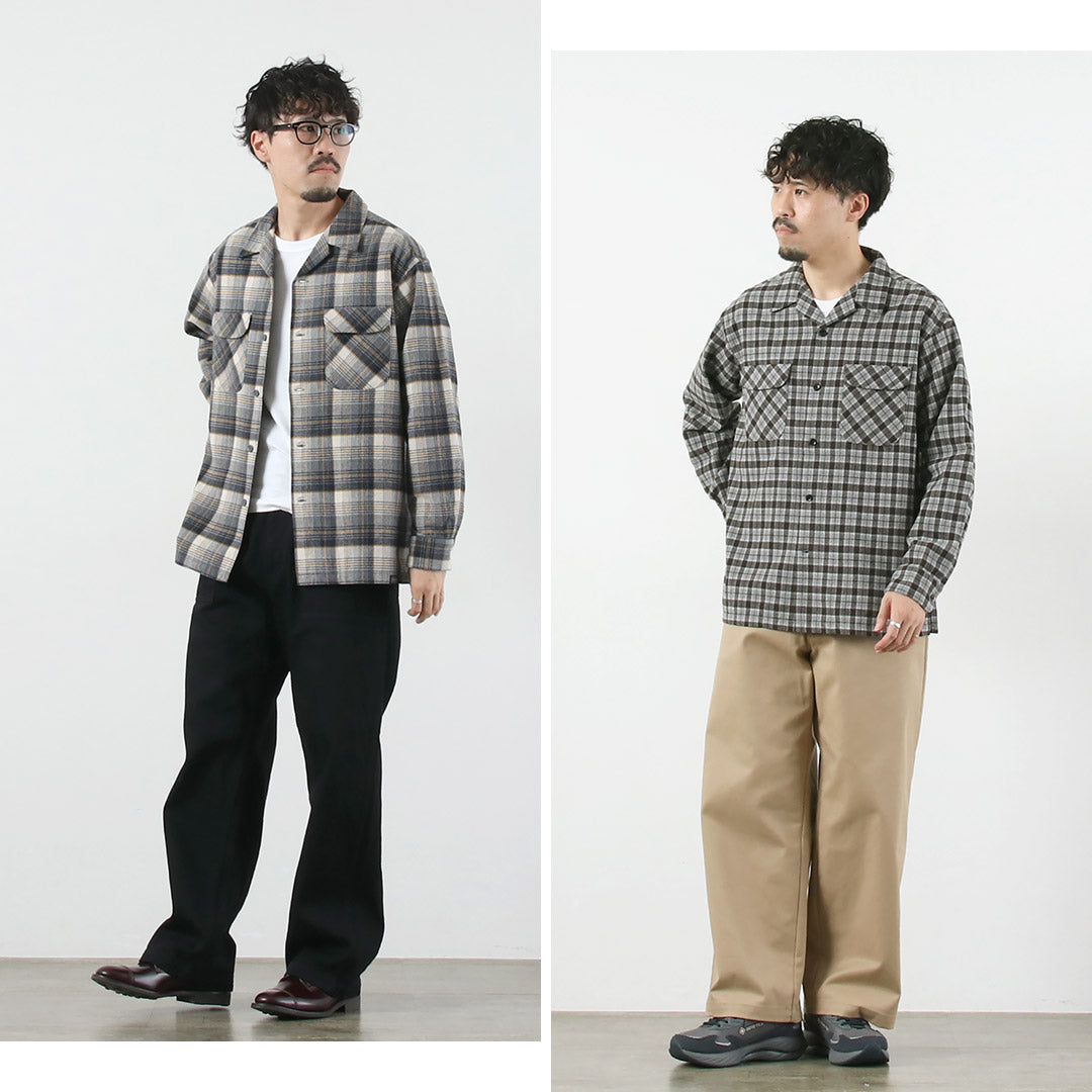 PENDLETON / Open-collared Shirt