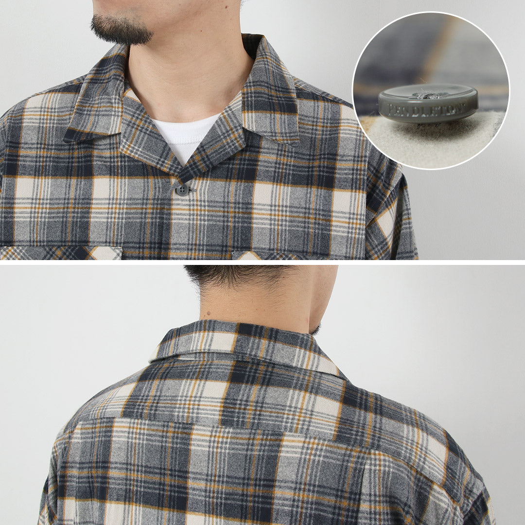 PENDLETON / Open-collared Shirt