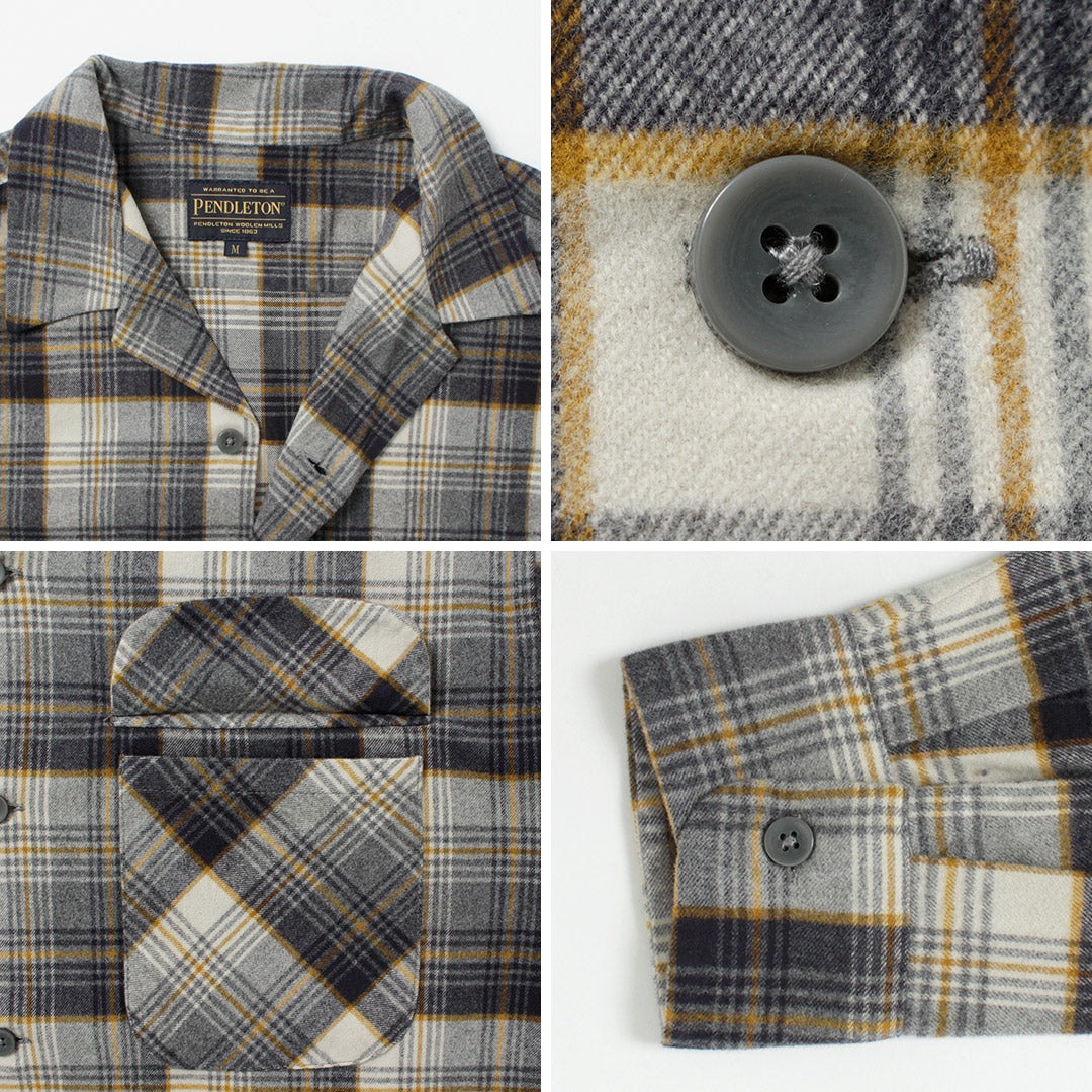 PENDLETON / Open-collared Shirt