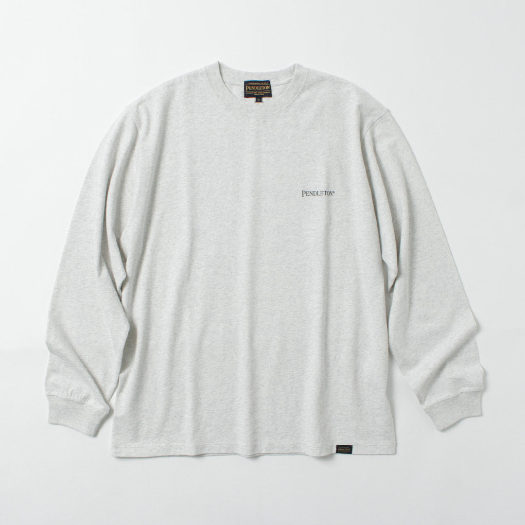 PENDLETON / Back Print Long Sleeve T-Shirt