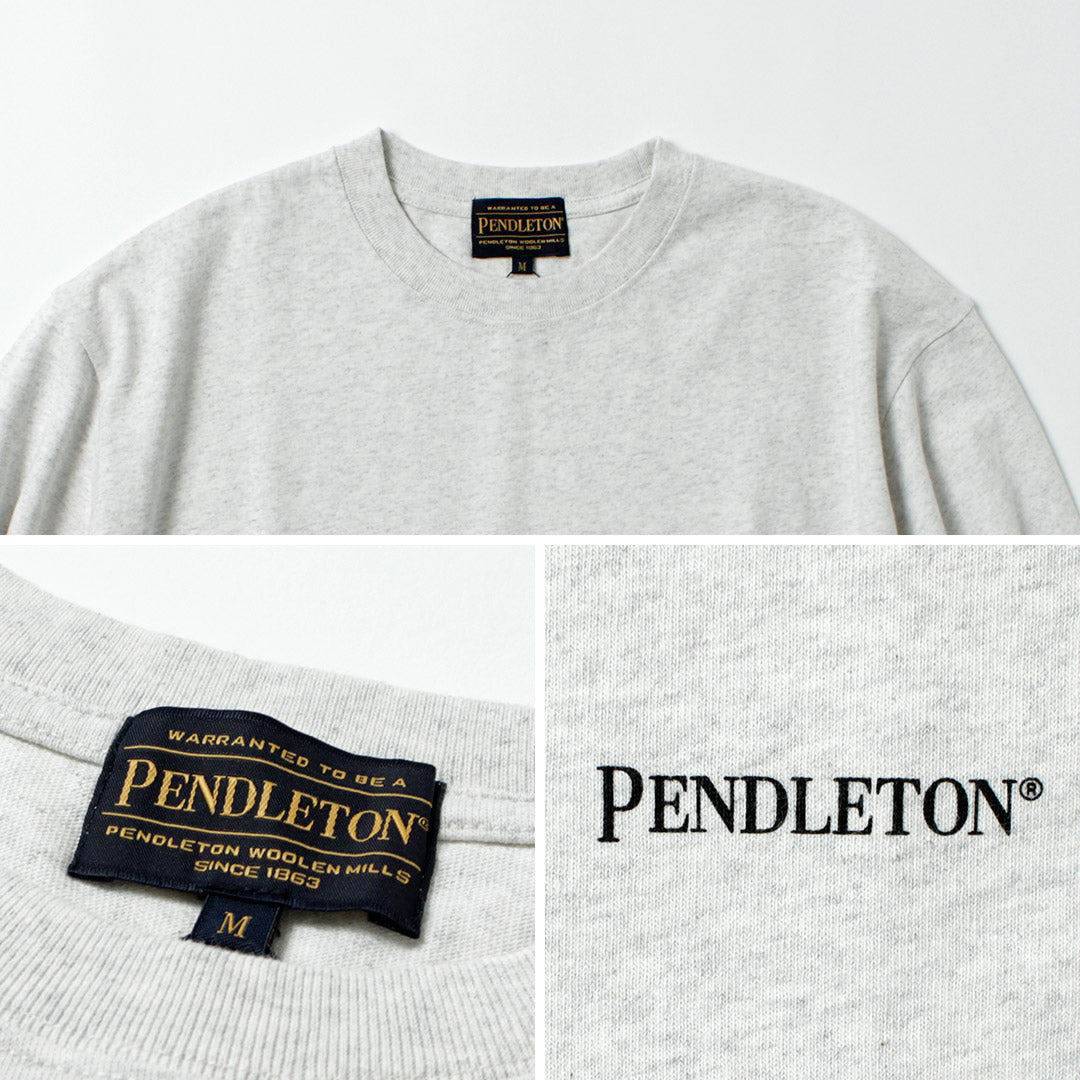 PENDLETON / Back Print Long Sleeve T-Shirt