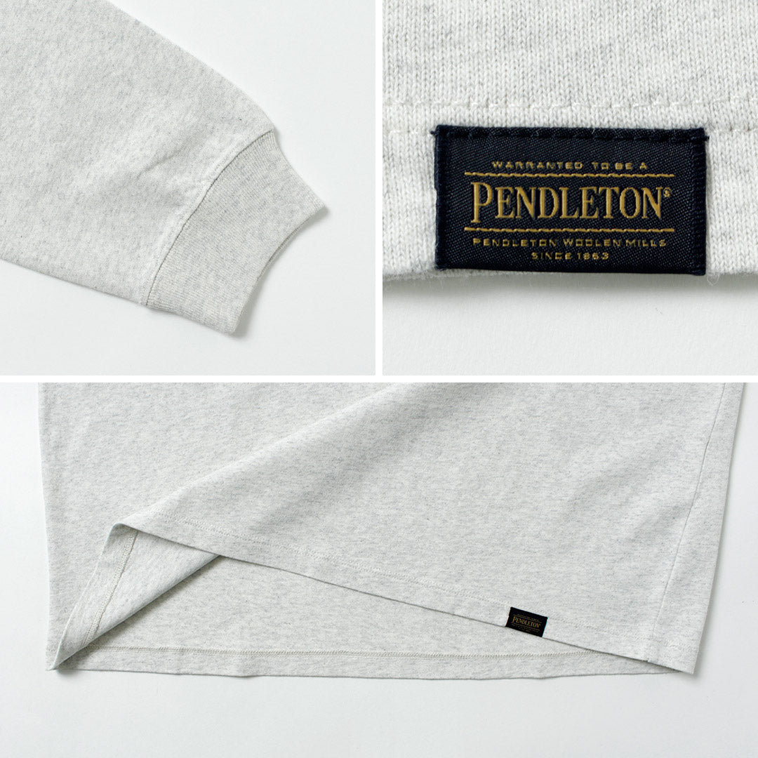 PENDLETON / Back Print Long Sleeve T-Shirt
