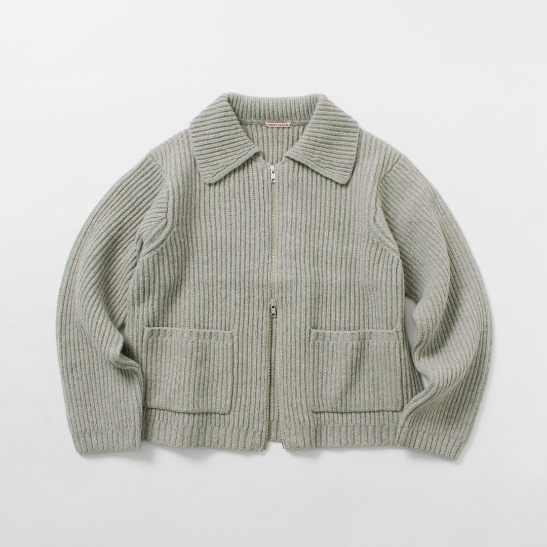 RYE TENDER / Jerome Jacket blouson croisé entièrement zippé