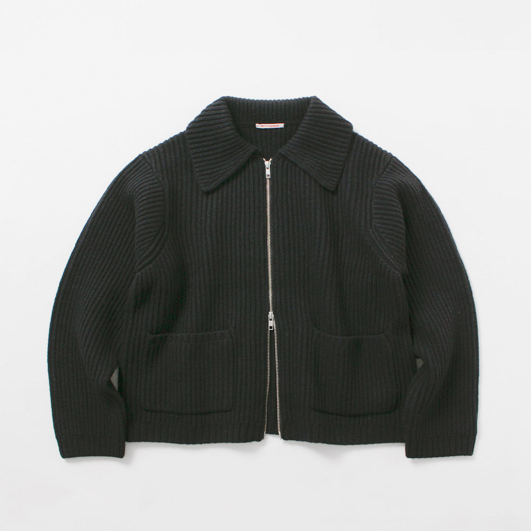 RYE TENDER / Jerome Jacket blouson croisé entièrement zippé