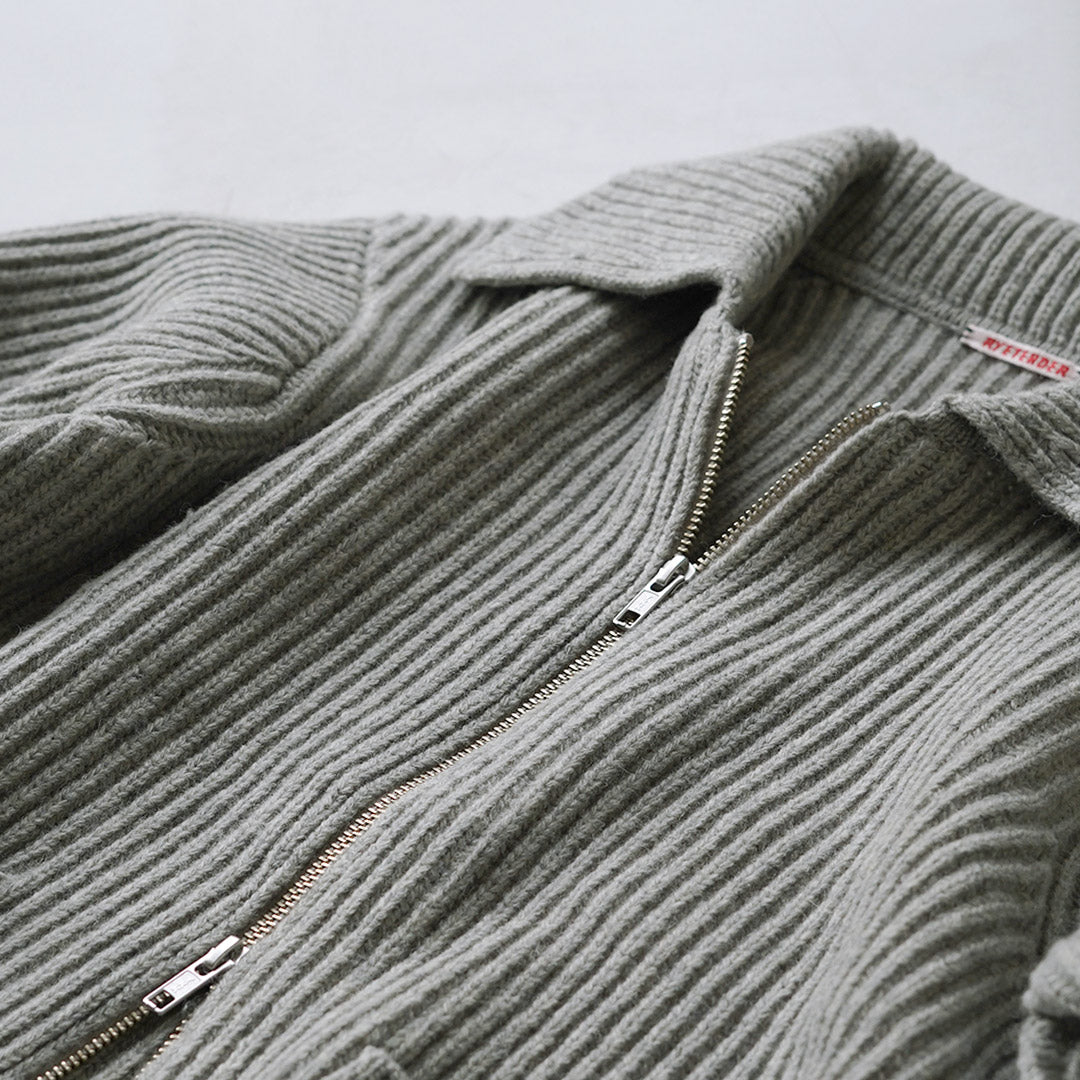 RYE TENDER / Jerome Jacket blouson croisé entièrement zippé