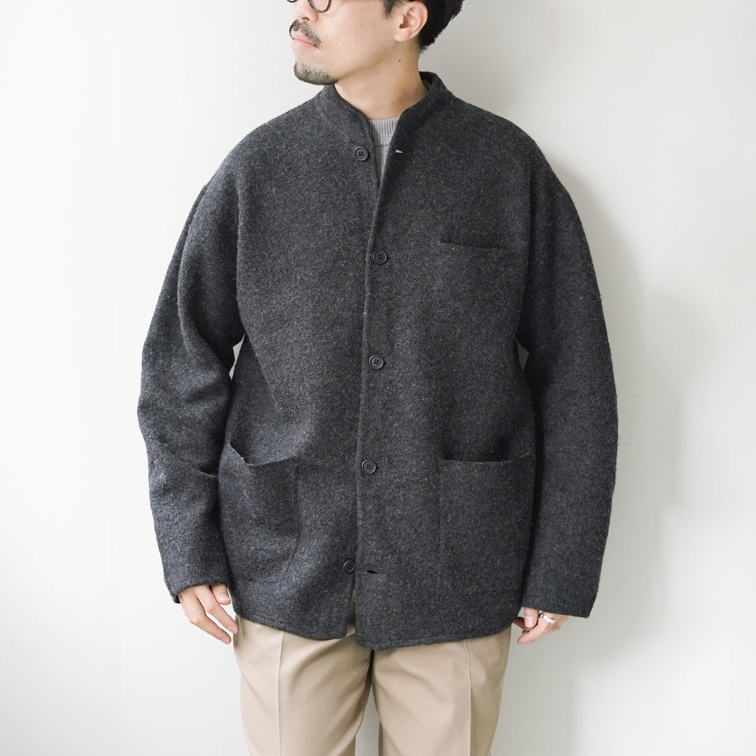 RYE TENDER / Veste en laine bouillie Gilmore