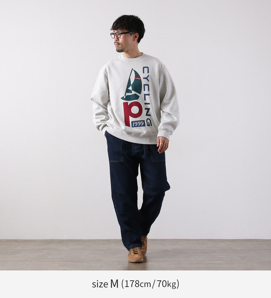 BY PARRA / Sail Bike Crewneck Sweatshirt