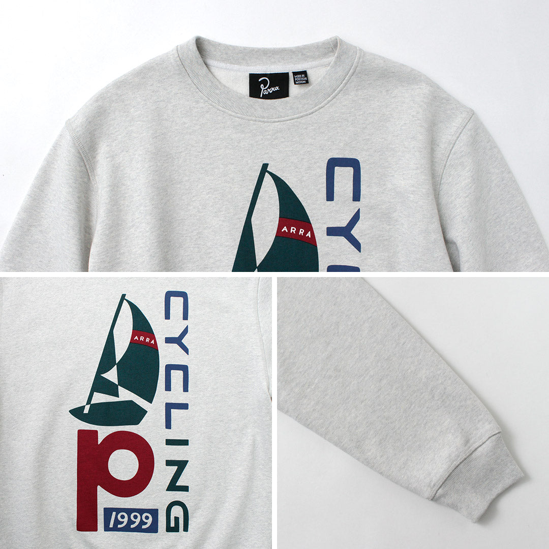 BY PARRA / Sail Bike Crewneck Sweatshirt