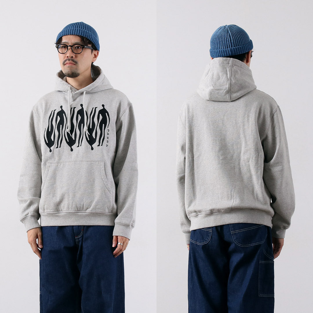 BY PARRA / 커넥티드 가이 후드 스웨트셔츠