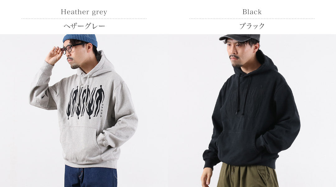 BY PARRA / 커넥티드 가이 후드 스웨트셔츠