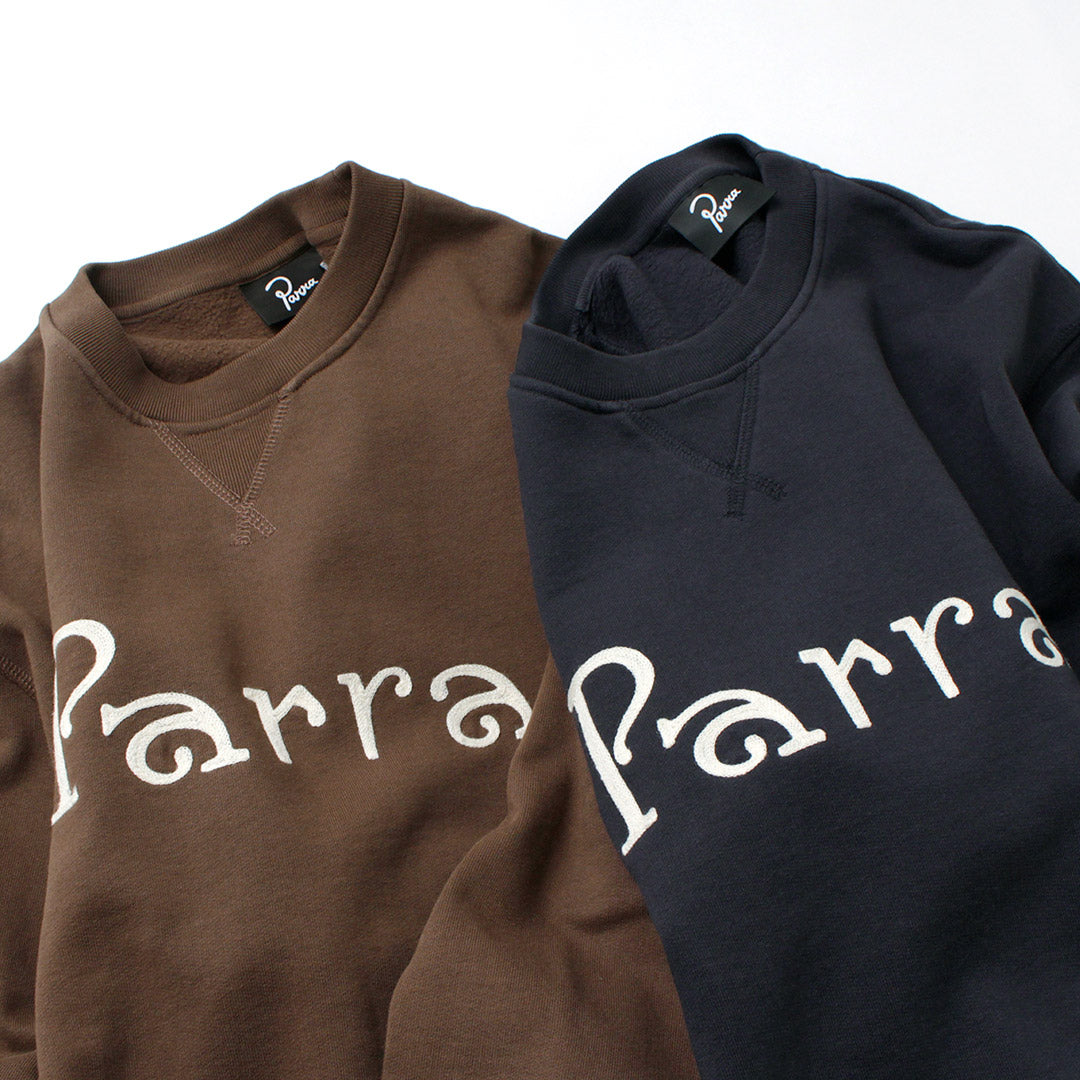 BY PARRA / Weird Trad 로고 크루넥 스웨트셔츠