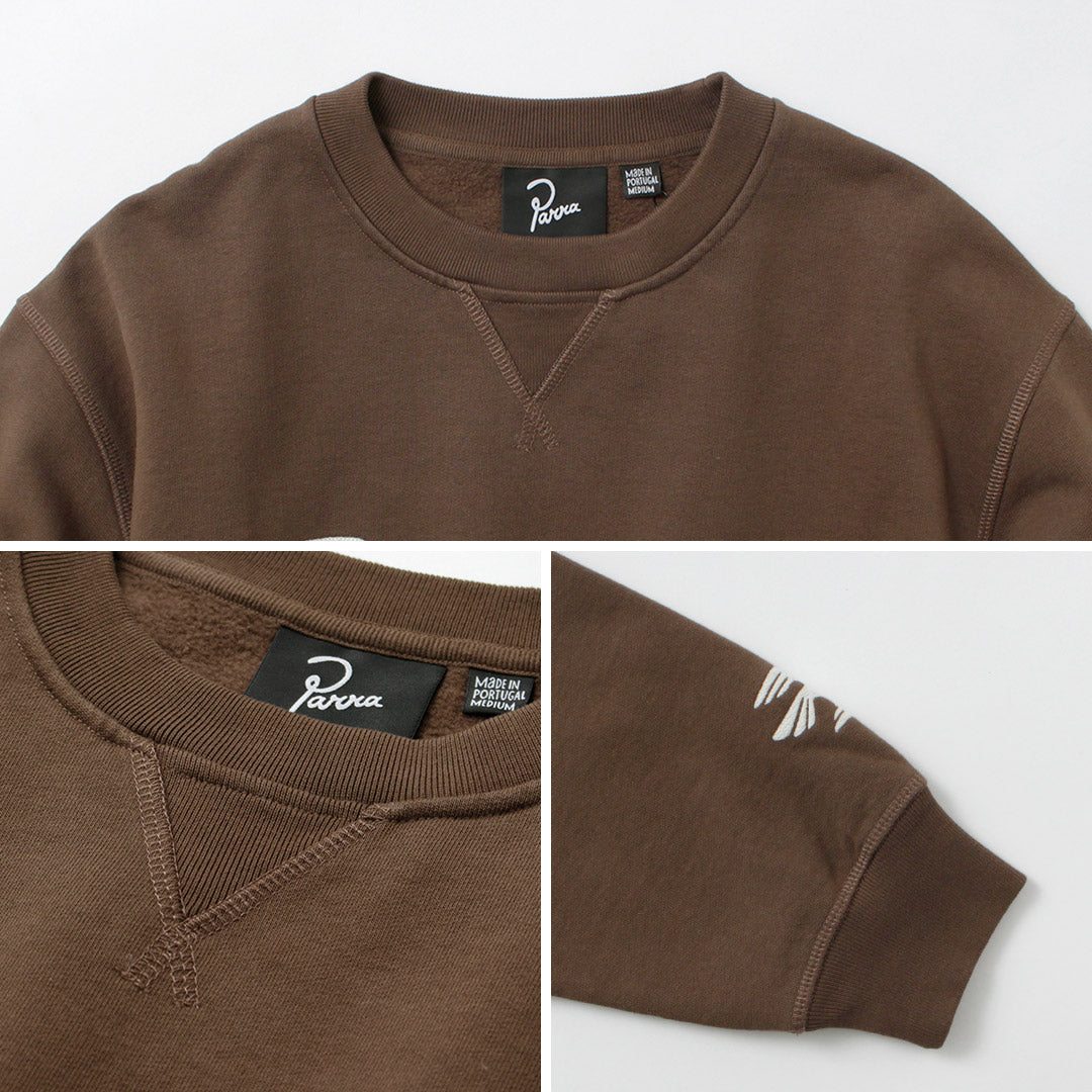 BY PARRA / Weird Trad 로고 크루넥 스웨트셔츠