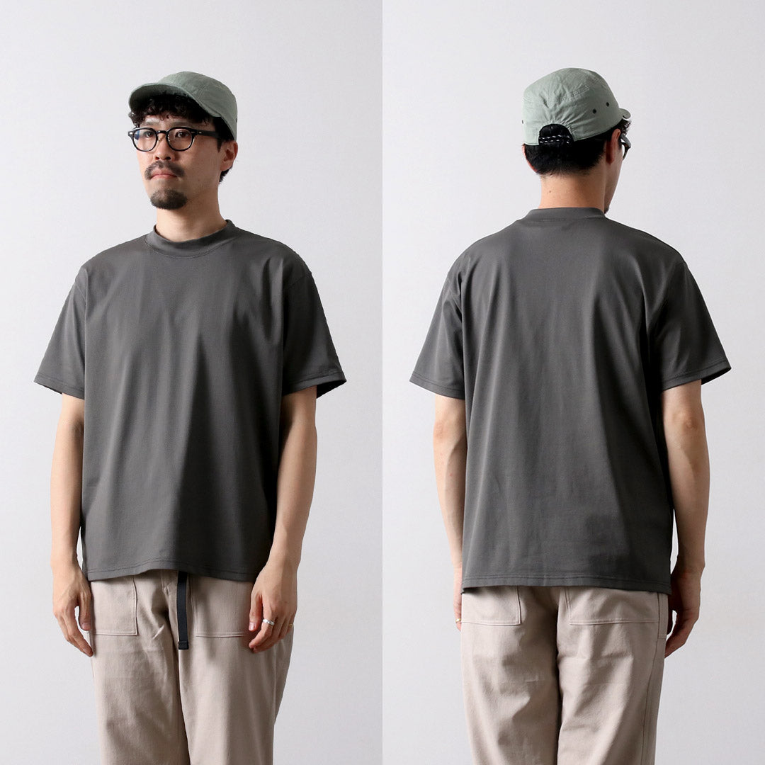 RAG / Soft Cool Mock Neck Short Sleeve T-Shirt