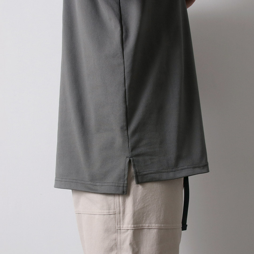 RAG / Soft Cool Mock Neck Short Sleeve T-Shirt
