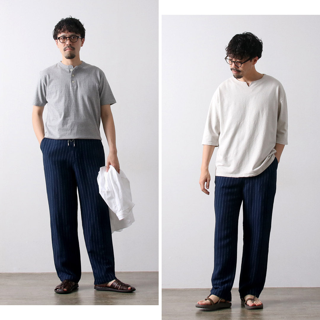 KEMA DESIGNS / Viscose Linen Easy Pants