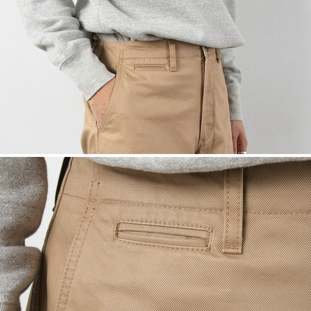 JAPAN BLUE JEANS / Premium High Count Wide Chino Pants