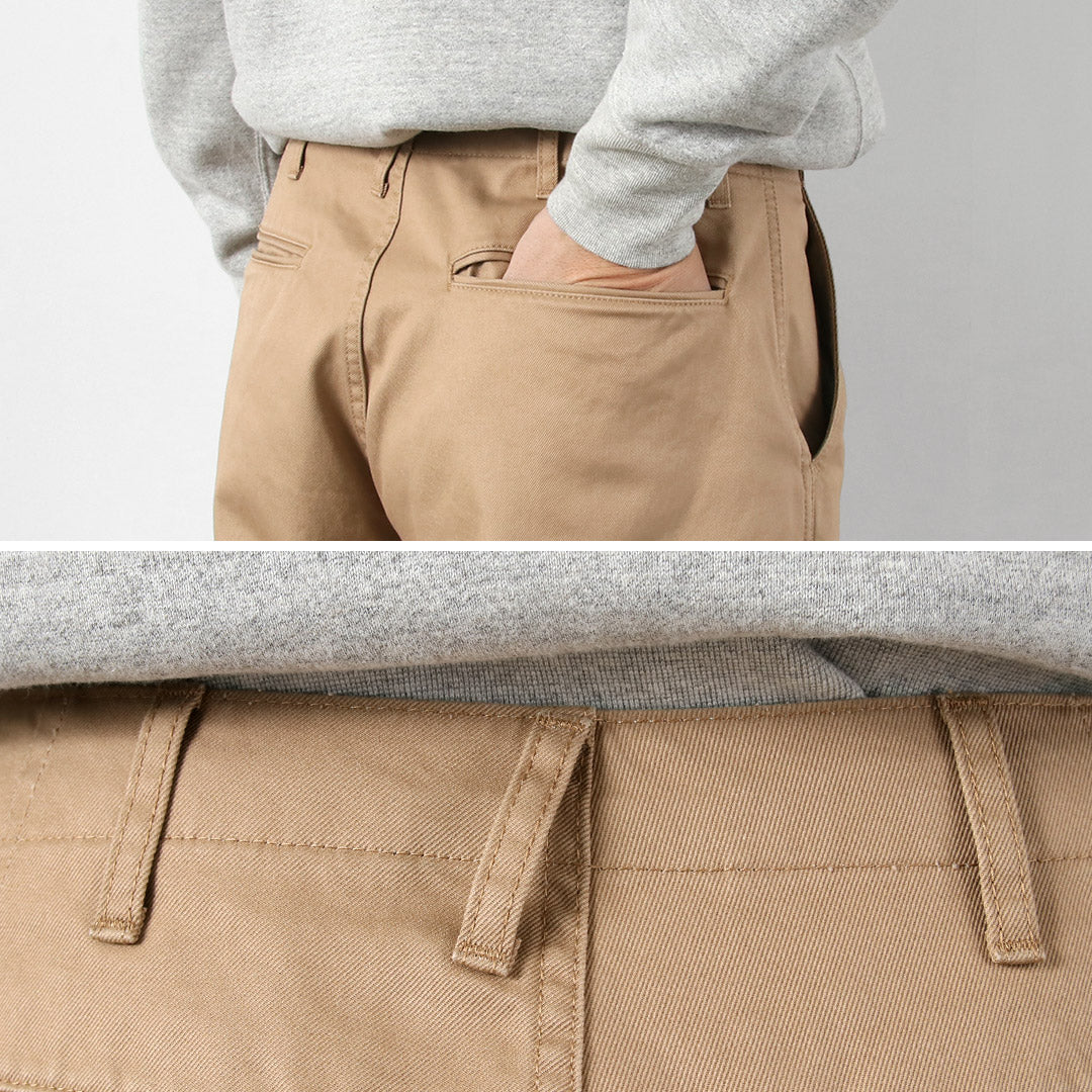 JAPAN BLUE JEANS / Premium High Count Wide Chino Pants