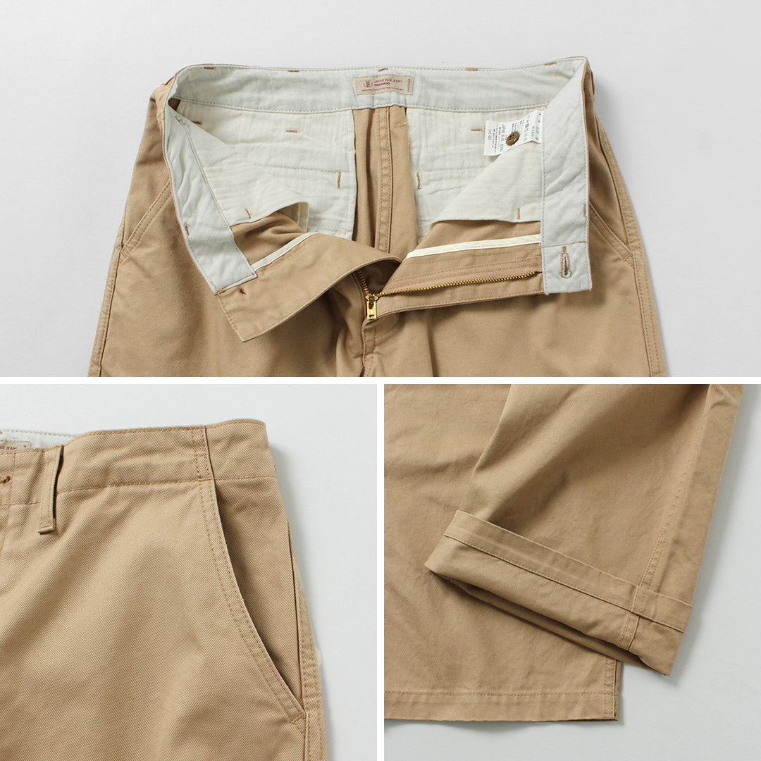 JAPAN BLUE JEANS / Premium High Count Wide Chino Pants