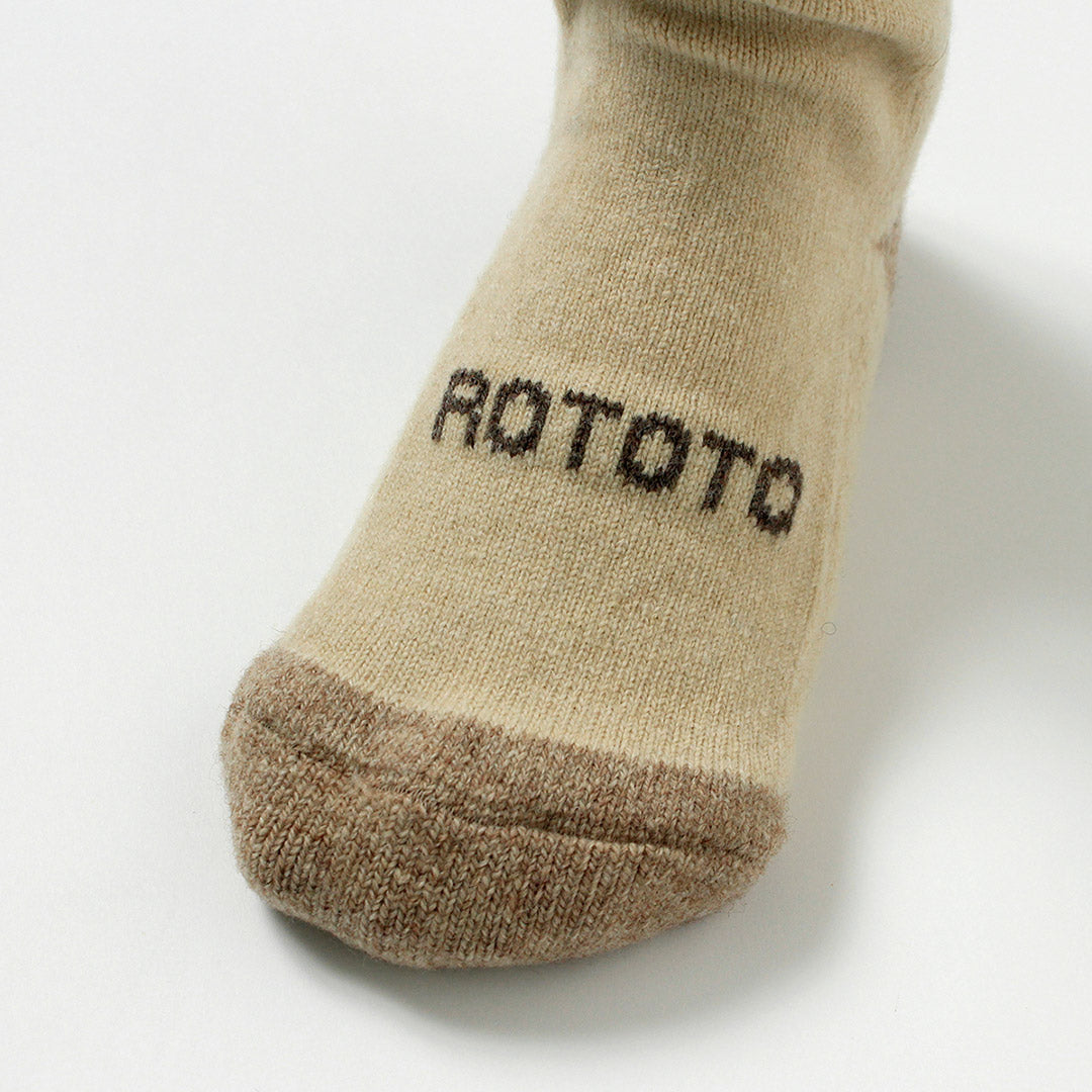 ROTOTO / 美利奴羊毛高筒襪