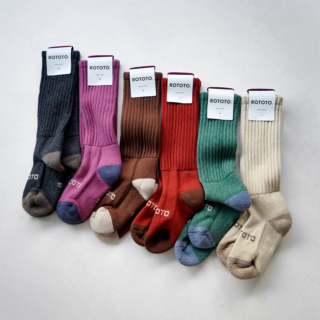 ROTOTO / 美利奴羊毛高筒襪