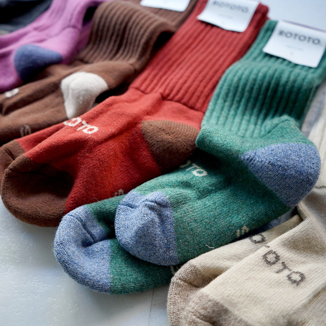 ROTOTO / 美利奴羊毛高筒襪