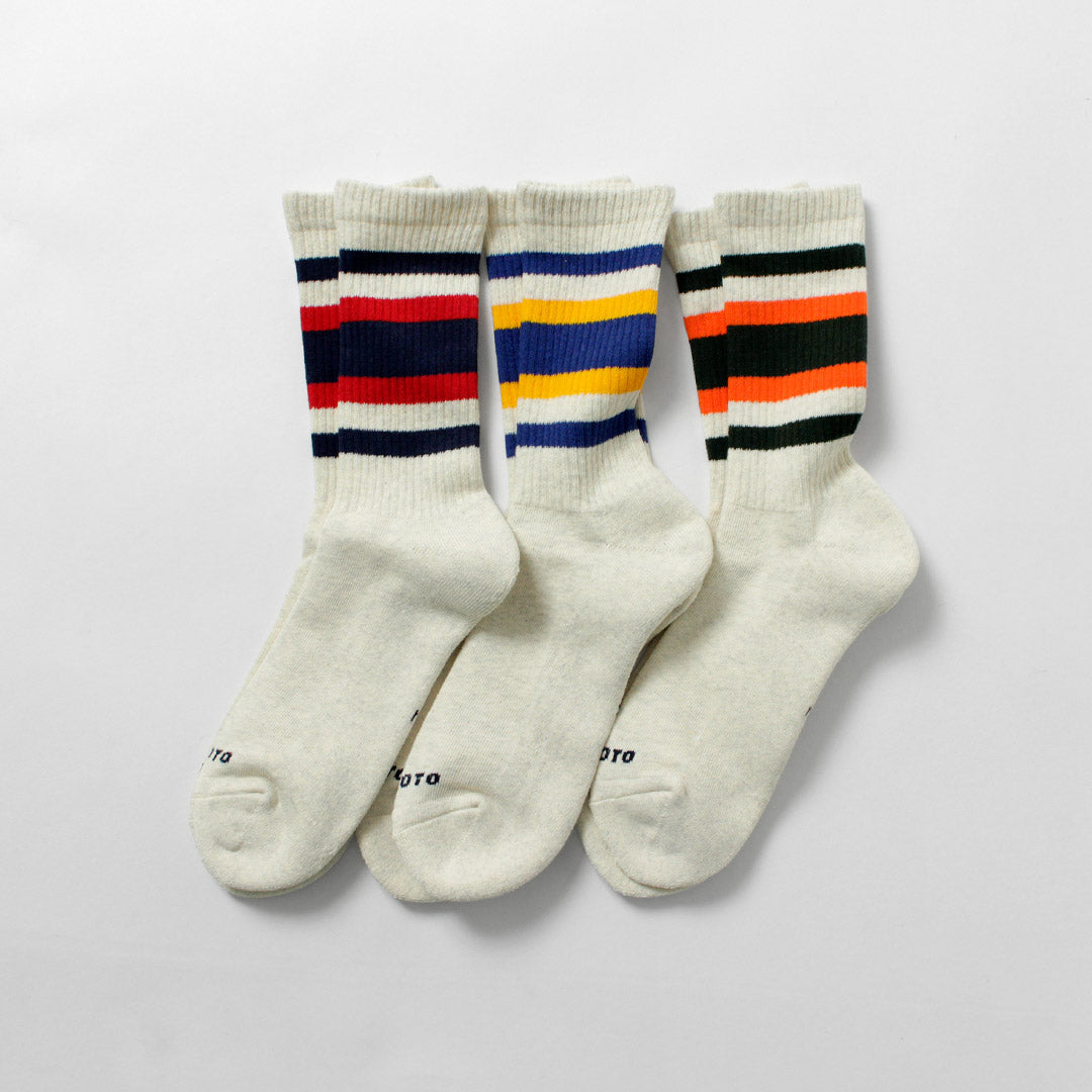 ROTOTO / 3 件裝日常運動襪