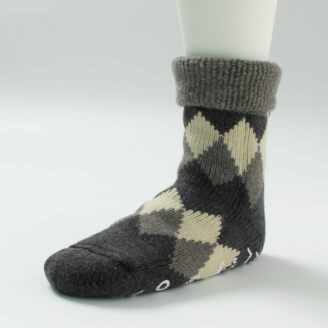 ROTOTO / Comfy Room Socks Diamond