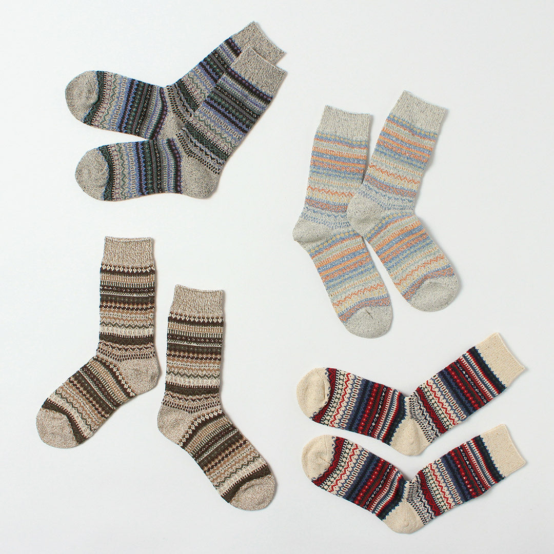 ROTOTO / 北歐圖案襪子