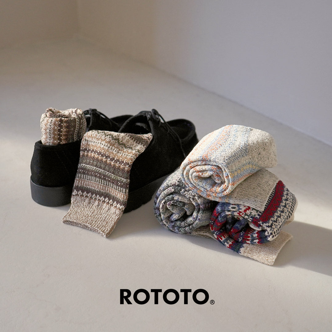 ROTOTO / 北歐圖案襪子