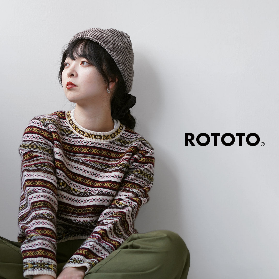 ROTOTO / 華夫格貼片帽