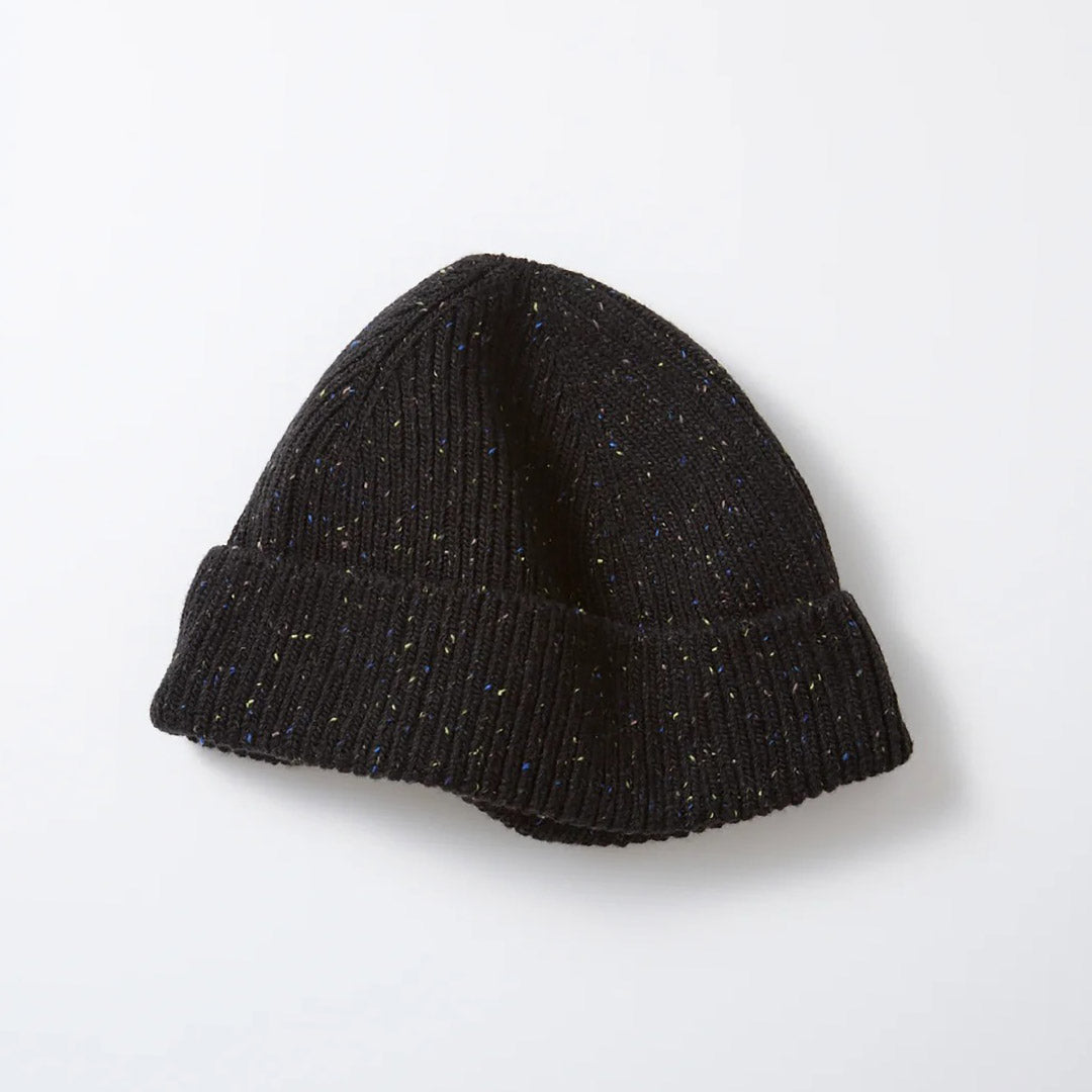 ROTOTO / 棉結羊毛無縫毛線帽