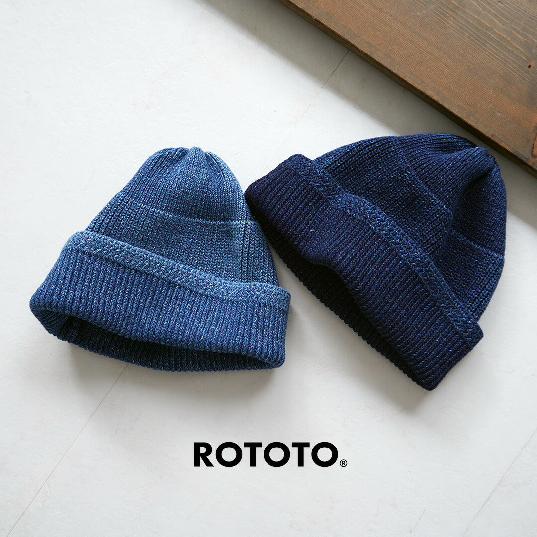 ROTOTO / Casquette Patch Moulin Indigo