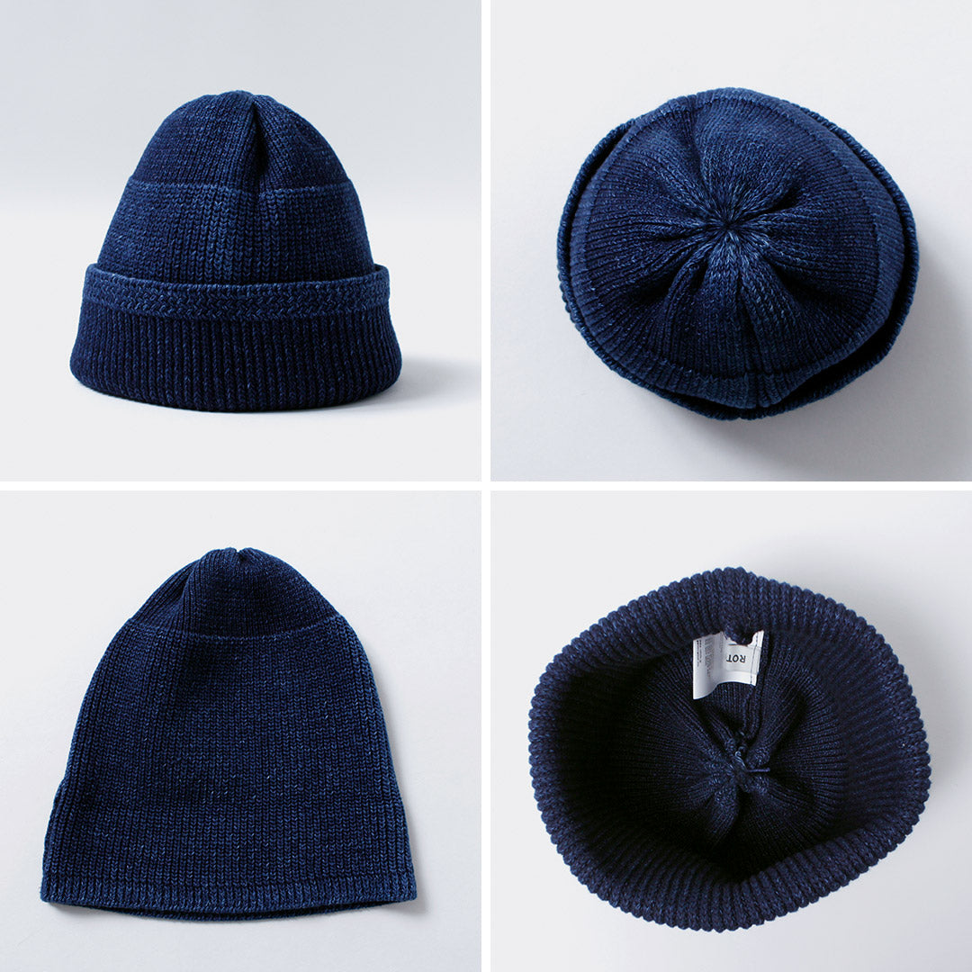 ROTOTO / Casquette Patch Moulin Indigo