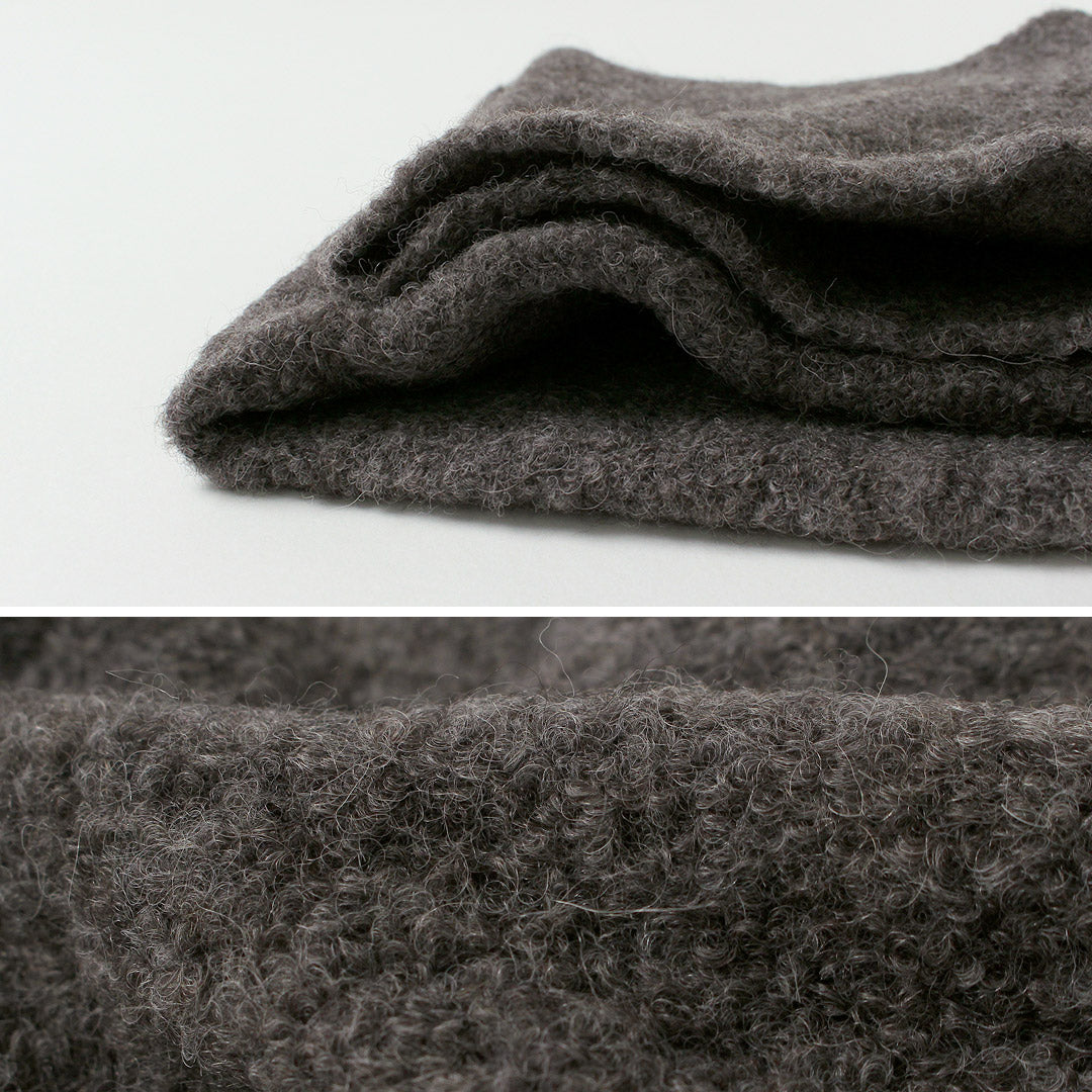 ROTOTO / Alpaca Boucle Short Scarf