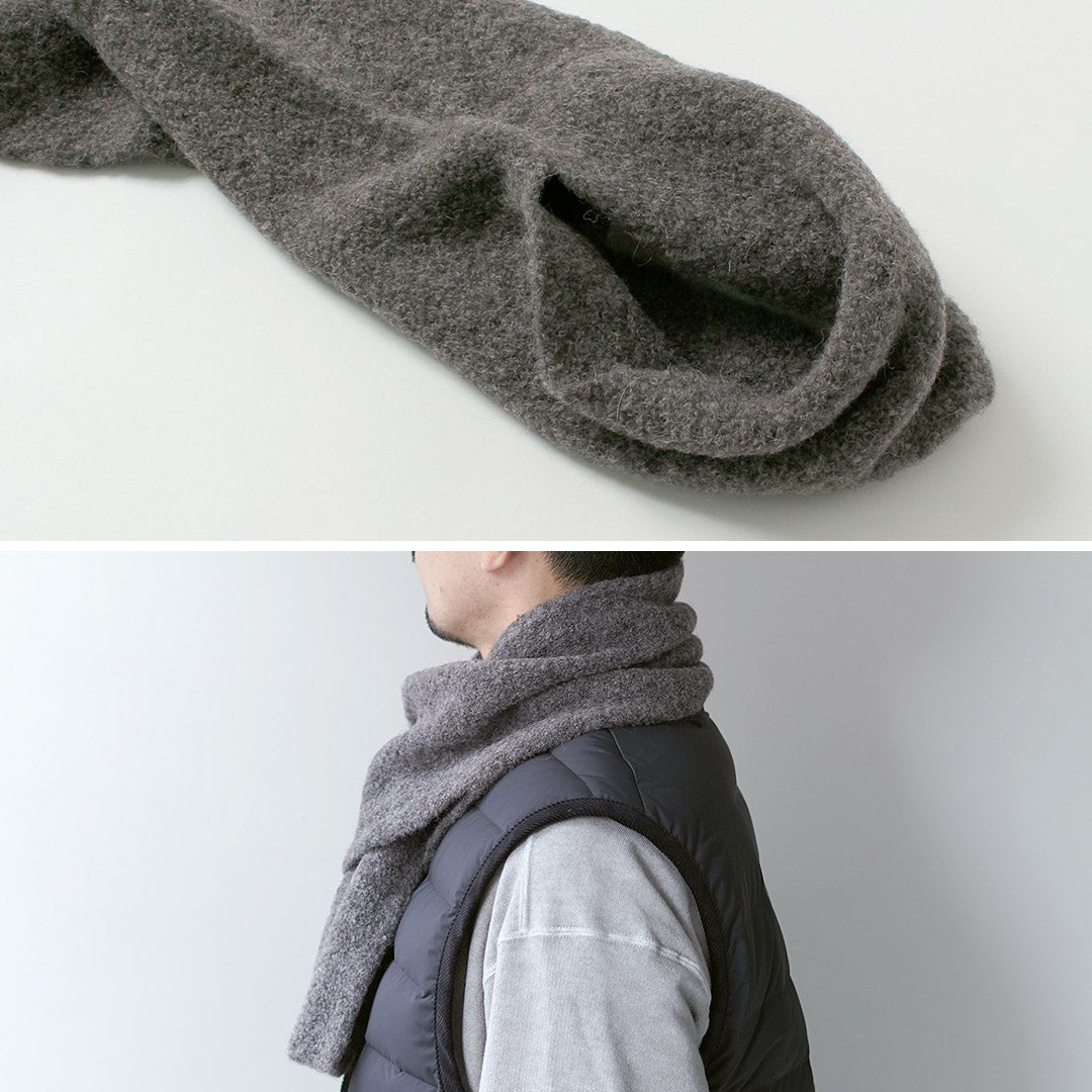 ROTOTO / Alpaca Boucle Short Scarf