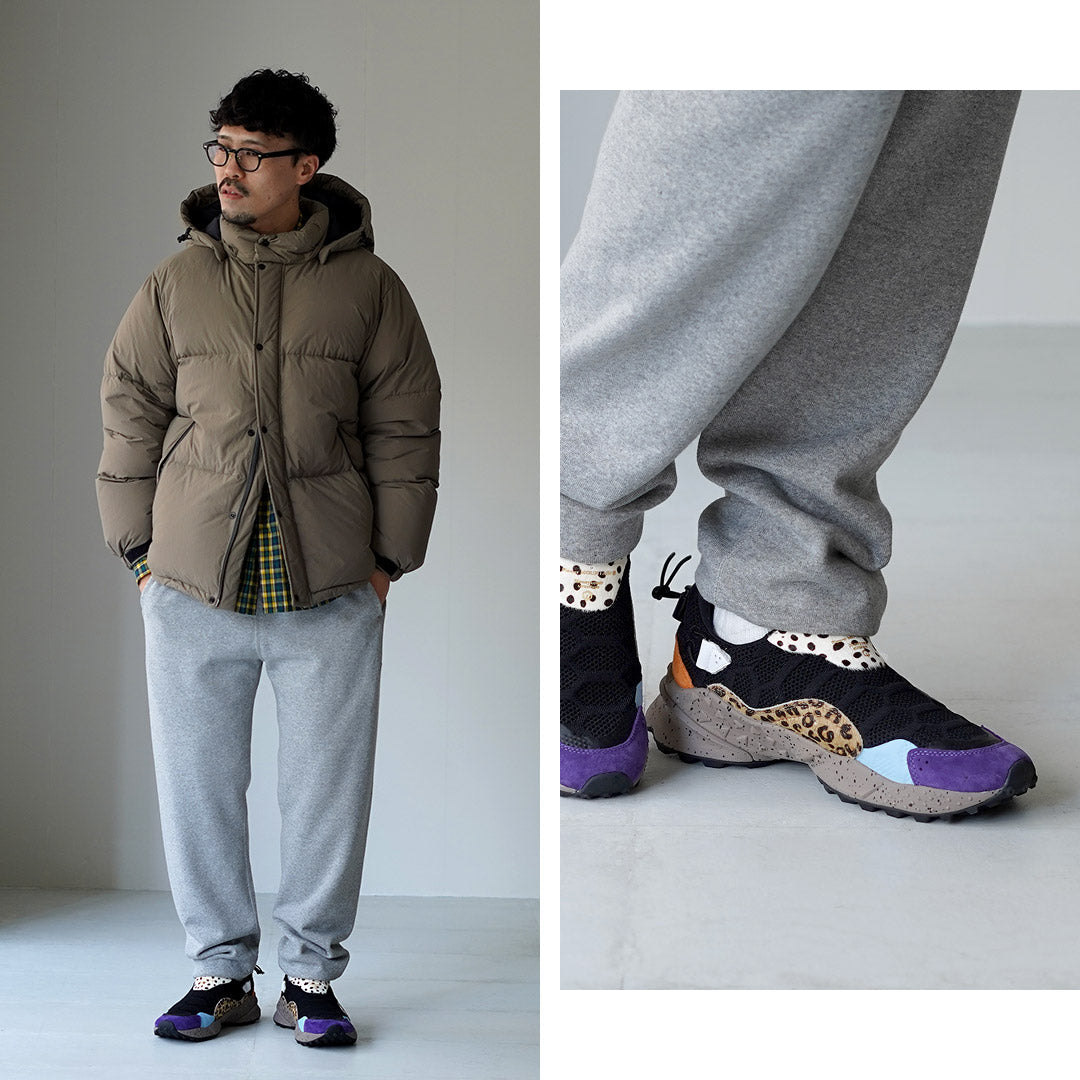 FLOWER MOUNTAIN / Honeycomb Slip-On Sneakers