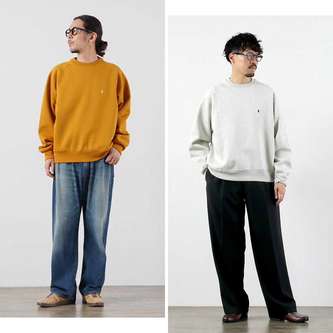 GYMPHLEX / Sweat-shirt à col rond et manches battantes