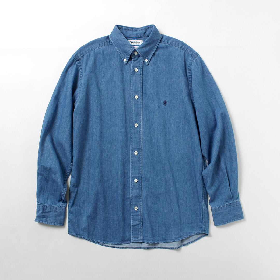 GYMPHLEX / Denim Button Down Shirt