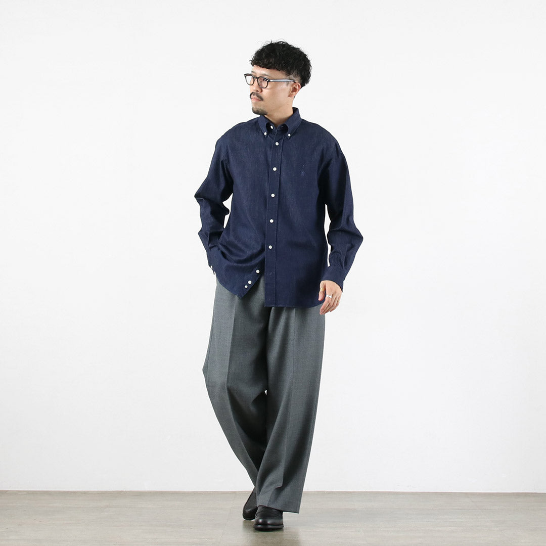 GYMPHLEX / Denim Button Down Shirt